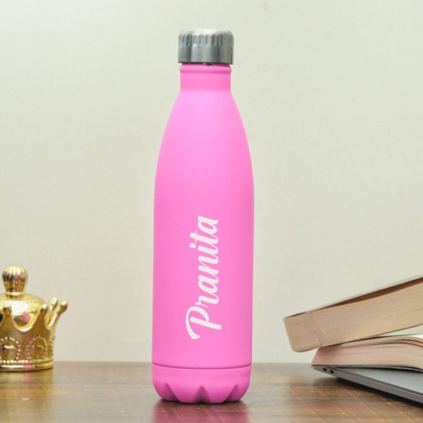 Customised Water Bottle (Pink)